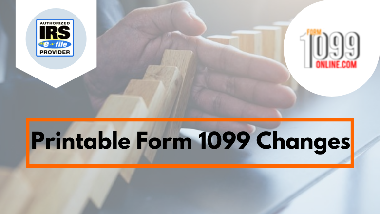 Printable Form 1099 Changes